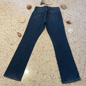 GAP Women's Boot Cut Jeans Size 4/35Long/Long in Deep Blue